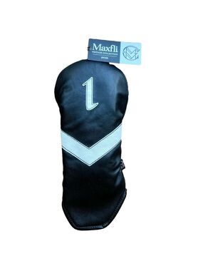 Maxfli Vintage Collection NEW Black Driver Headcover